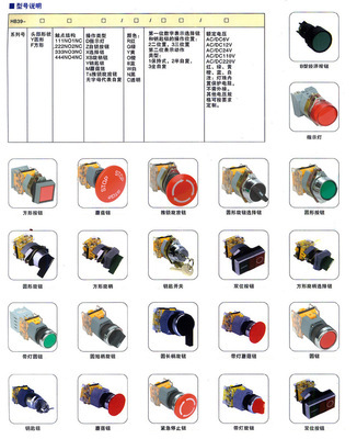 【按鈕開關LA39】價格、廠家、圖片及選購指南——浙江易購電器